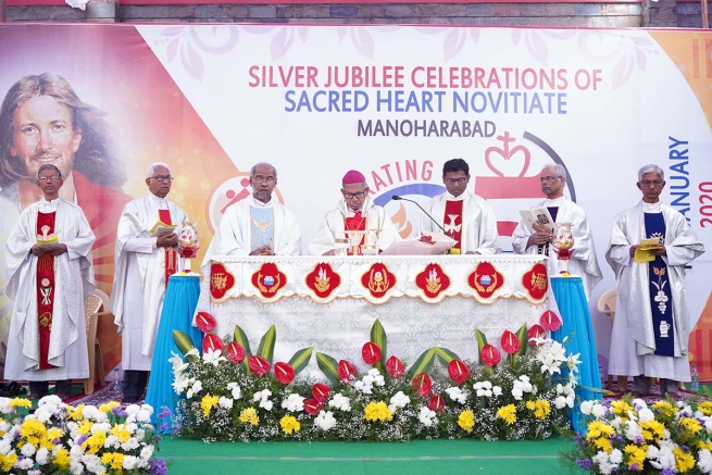 Índia – O Noviciado «Sagrado Coração de Jesus» da Inspetoria de Hyderabad festeja 25 anos