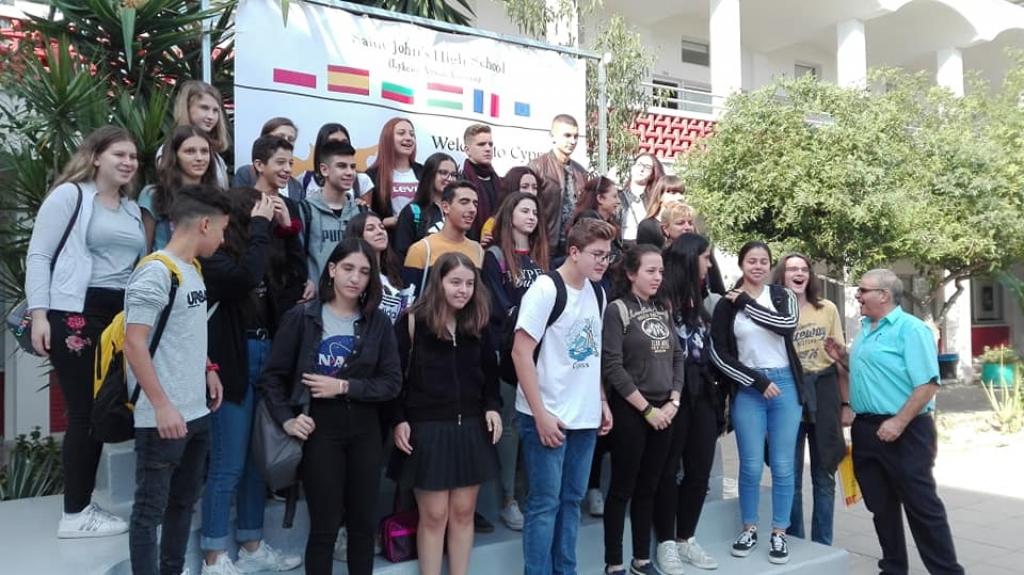Chipre - A escola secundária salesiana de Wroclaw participa do projeto "Geoparques da Europa"