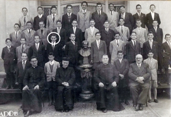 Argentina - Jorge Mario Bergoglio during his visit to the Salesian College of Ramos Mejía