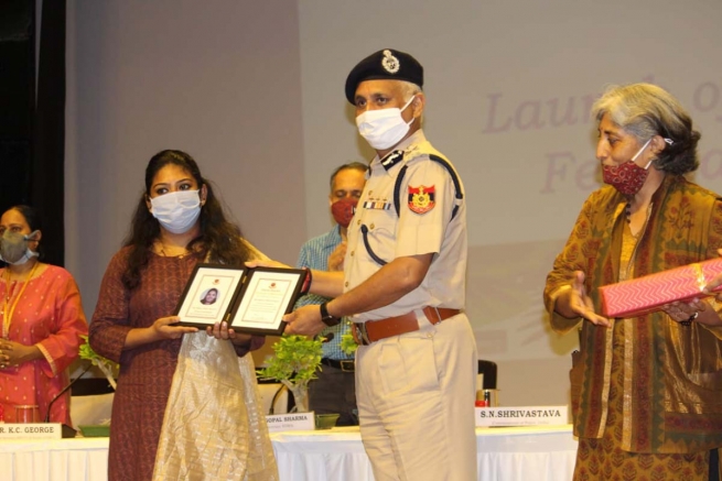 India – Delhi Police awards Don Bosco Alaknanda Counselor for counseling COVID Delhi Police personnel