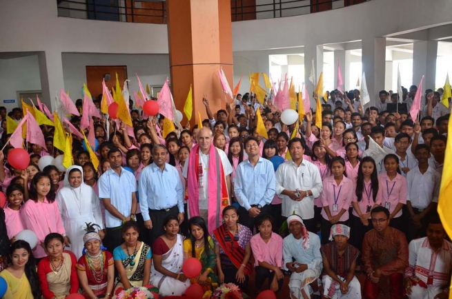 India – Don Basañes conclude la Visita Straordinaria all’Ispettoria di Guwahati