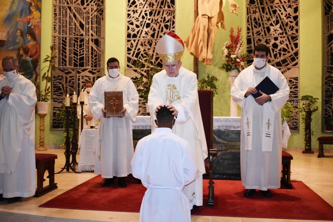 Spain - Diaconal ordination of Salesian Santiago Ela Nve Bindang