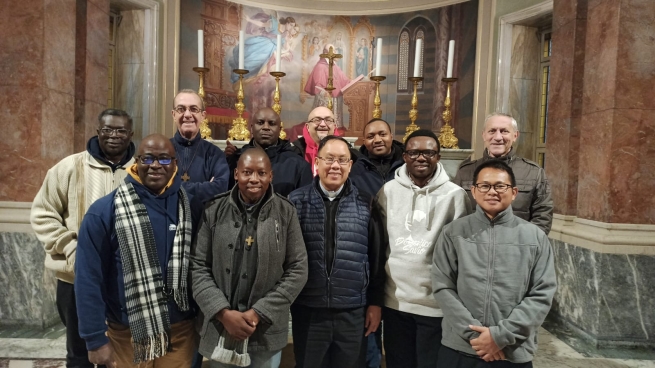 Italy – Provincial Delegates for Mission Animation of Africa - Madagascar Region gather around Don Bosco in Valdocco
