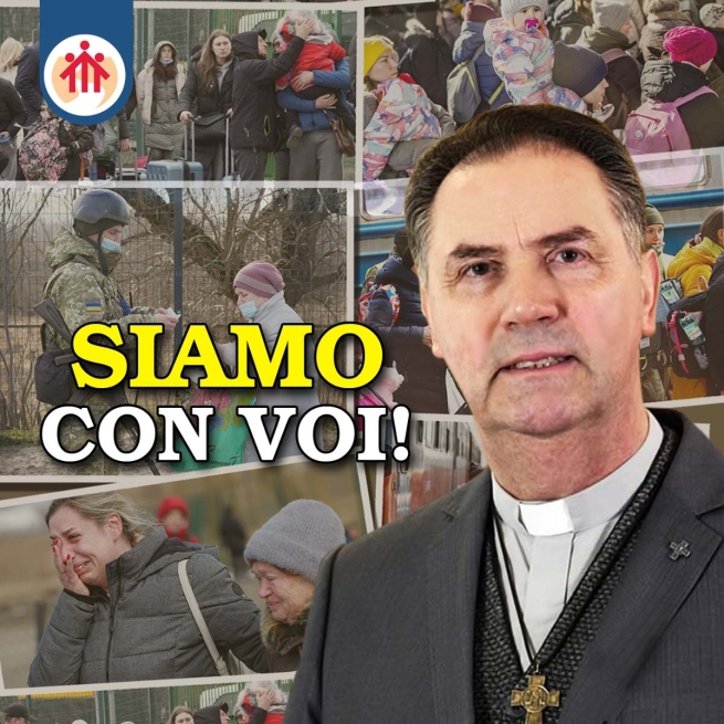 RMG - La guerra y el drama de los refugiados: la carta del Rector Mayor para la guerra en Ucrania