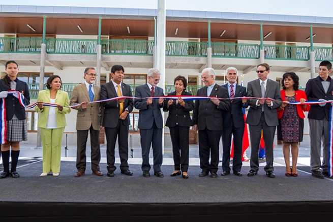 ﻿  Chili – Inauguration du “Colegio Técnico Industrial” Don Bosco de Calama : un rêve qui continue à se concrétiser