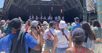 Portugal - Art&Sal des Salésiens de Funchal a présenté le flashmob sur la Praça do Comércio