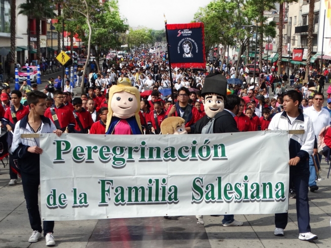 México – Peregrinação da Família Salesiana