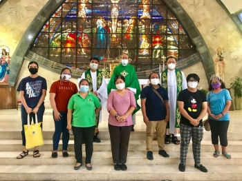 Philippines – Messe d’envoi pour une bénévole des « Salesian Lay Volunteer »
