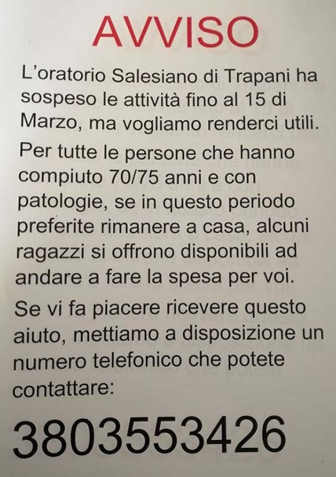 Italie – Répondre à l'urgence COVID-19 avec la solidarité et la créativité