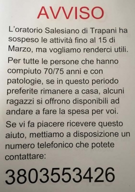 Italia – Rispondere all’emergenza COVID-19 con la solidarietà e la creatività