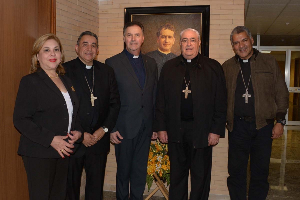 Italia - Delegación de Panamá de la JMJ 2019 visita al Rector Mayor