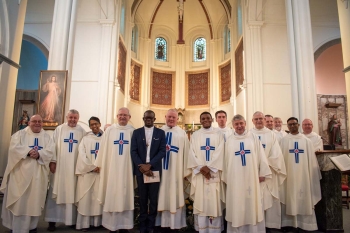 Grande-Bretagne - Profession perpétuelle du Salésien Paulin Tcha-Eigolou Meba