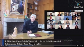 Boliwia – Pierwsza ceremonia wręczenia doktoratu “online” na Salezjańskim Uniwersytecie w Boliwii