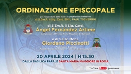 RMG - Anticipation for the episcopal ordination of Card. Ángel Fernández Artime and Bishop Giordano Piccinotti