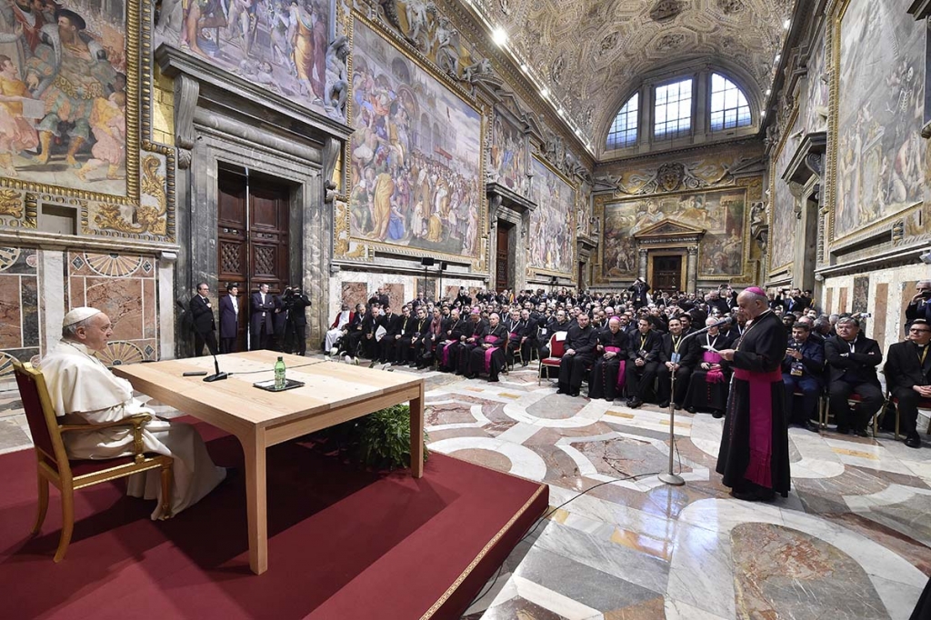 Vaticano - El Papa Francisco se reúne con los Misioneros de la Misericordia