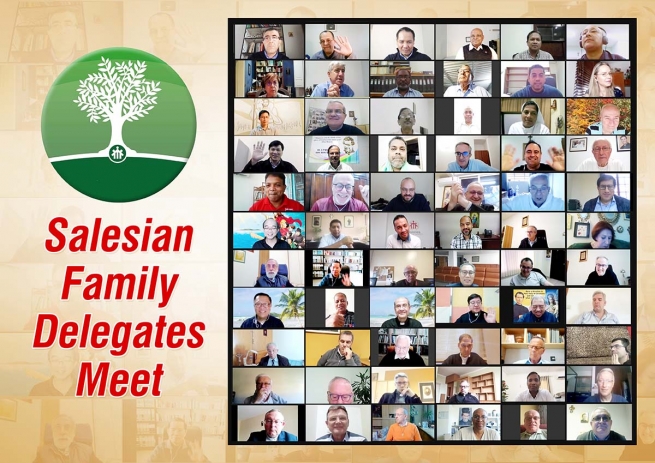 RMG – Primeiro encontro online dos Delegados Inspetoriais para a Família Salesiana no mundo