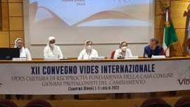 Italia – XII Congreso Internacional VIDES: “Cultura de la Reciprocidad, Fundamentos de la Casa Común. Jóvenes, Protagonistas del Cambio”