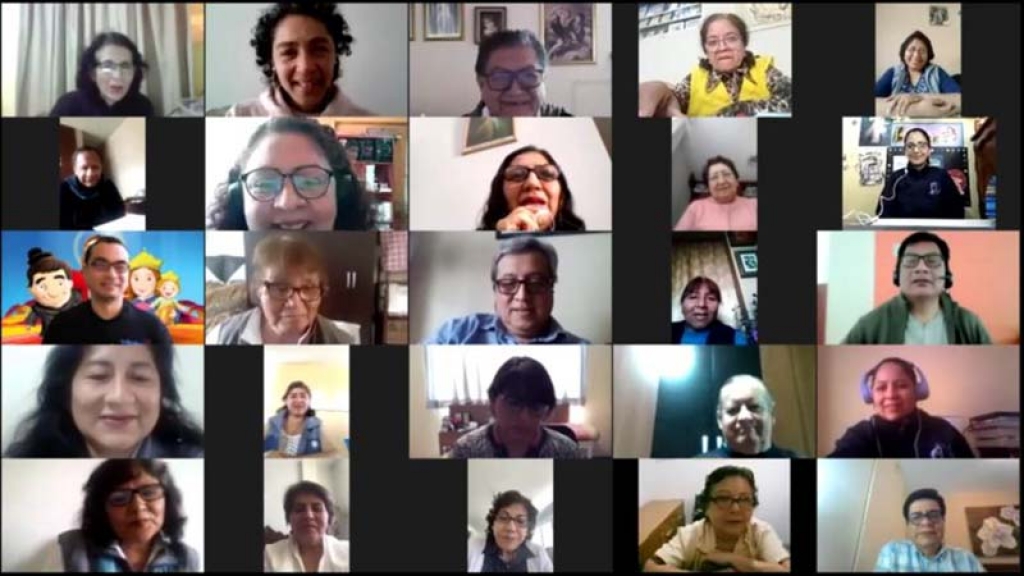 Perù – Ritiro online della Famiglia Salesiana
