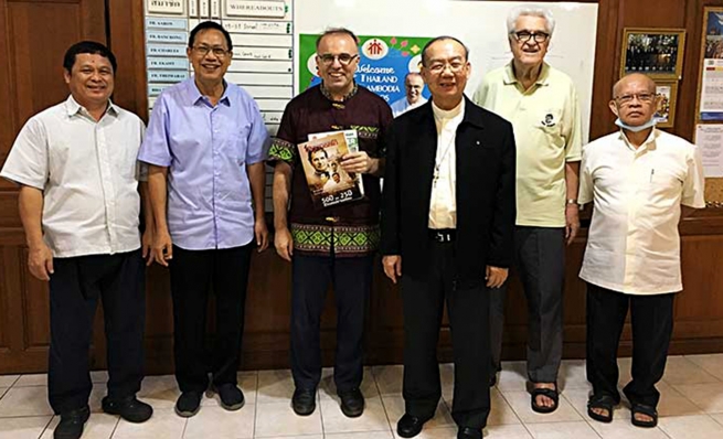 Thailand - Fr Václav Klement began Extraordinary Animation Visit to Thailand Province