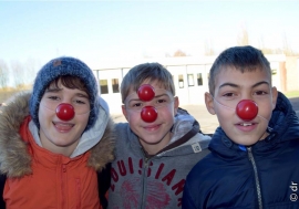 France – Une année avec les « clowns de l’espoir » pour le collège Immaculée Conception à Bailleul
