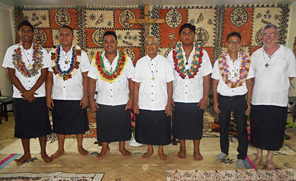 Fiji Islands - First five Salesian Professions