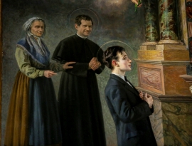 La chapelle dédiée à Saint Dominique Savio dans la Basilique de Marie Auxiliatrice