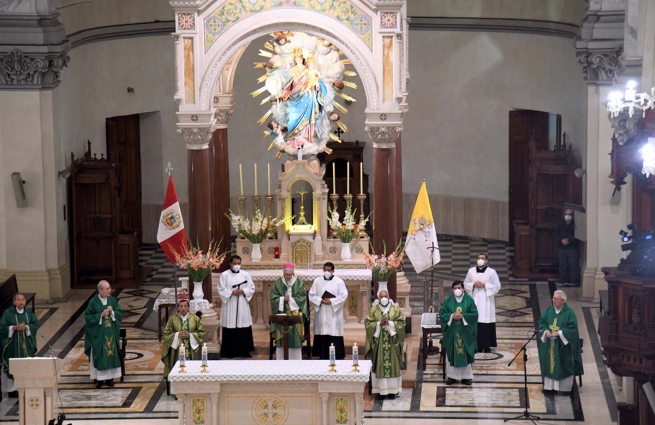 Perú - Comenzaron las celebraciones por el centenario de la Basílica de María Auxiliadora en Lima