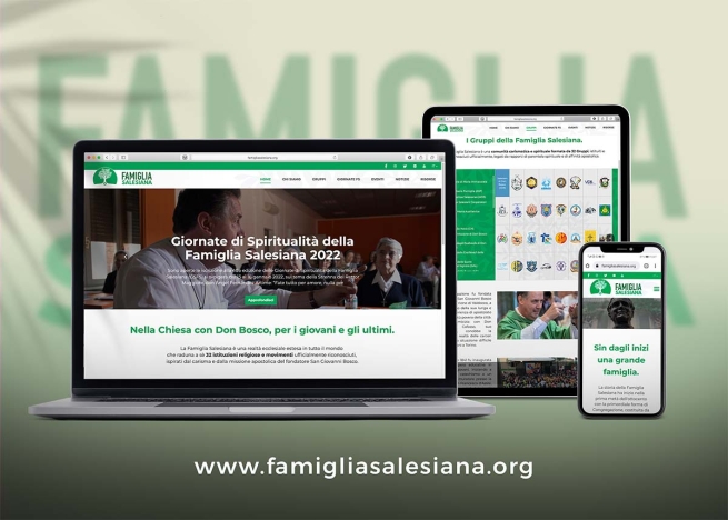 RMG – Online il nuovo sito della Famiglia Salesiana