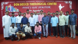India – "Construyendo la Iglesia sinodal en India": seminario en el Día del Papa en el "Centro Teológico Don Bosco"