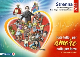 RMG – Pronti i poster della Strenna 2022: due immagini, un solo messaggio “Fate tutto per amore, nulla per forza”