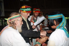 Peru – Fr Diego Clavijo and two Achuar deacons participate in "Time to 'Amazonize' and Connect Oneself": Amazonian Indigenous Ministry