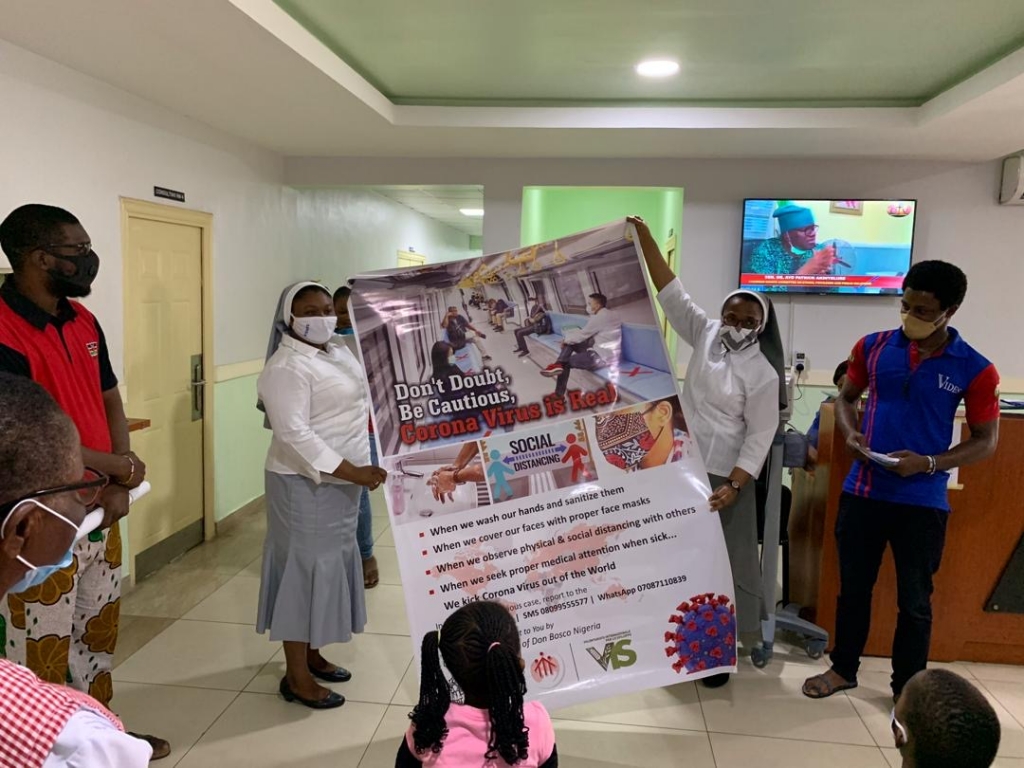Nigéria - L'engagement des Salésiens dans la lutte contre le Coronavirus