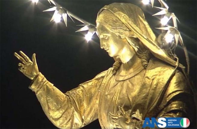 Itália – Festa para o Sesquicentenário da Basílica de Maria Auxiliadora nas redes sociais