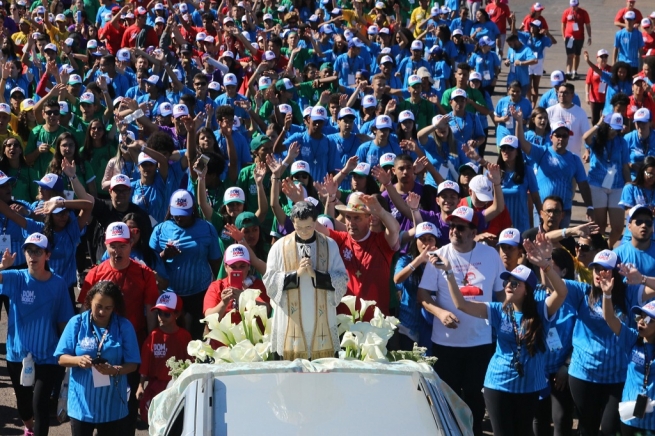 Brazil - Rector Major animates meeting of young Salesian animators