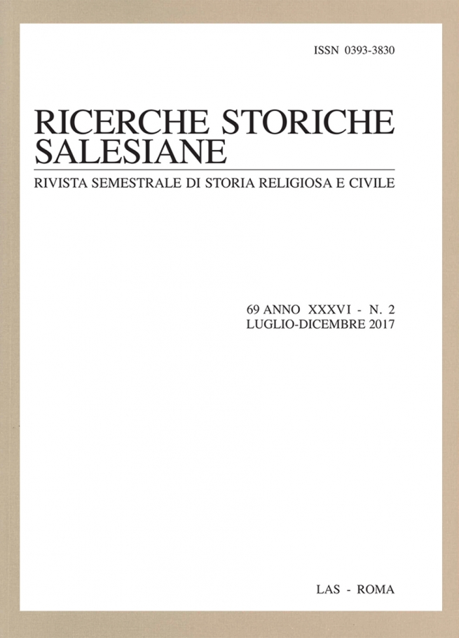 RMG – Revista “Ricerche Storiche Salesiane n° 69”
