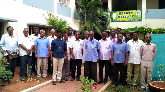 Índia - Encontro dos Salesianos Coadjutores de Tiruchy e Chennai