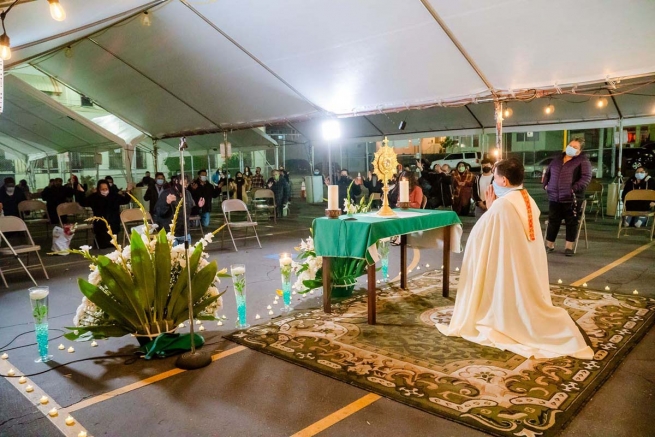 Estados Unidos - San Valentín en la parroquia de “St. Mary’s”