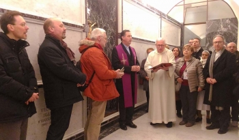 Włochy – Ks. Ángel Fernández Artime poświęcił Kryptę Bazyliki Maryi Wspomożycielki