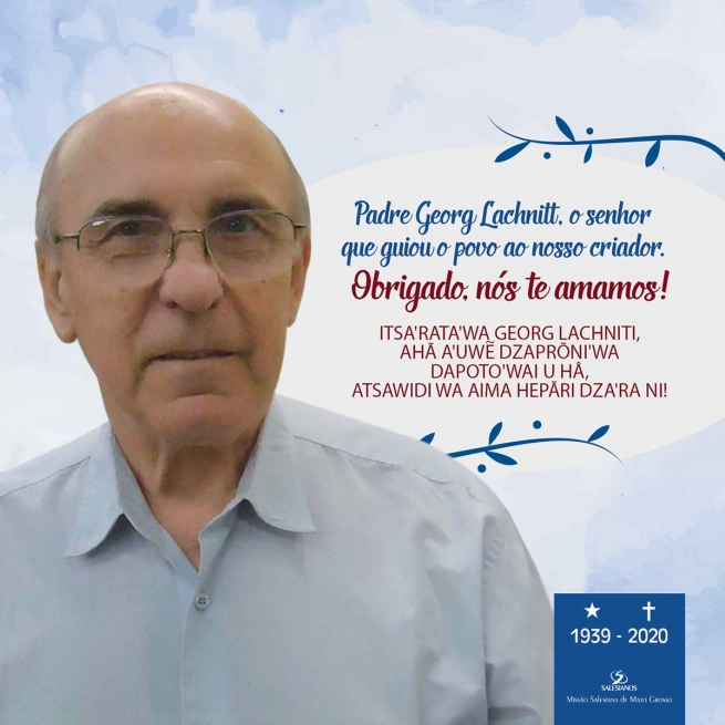 Brasil – Partió a la Casa del Padre un gran misionero Salesiano P. Georg Lachnitt