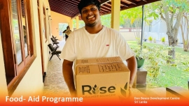 Sri Lanka – More than 6,000 people receive rice-meal donation
