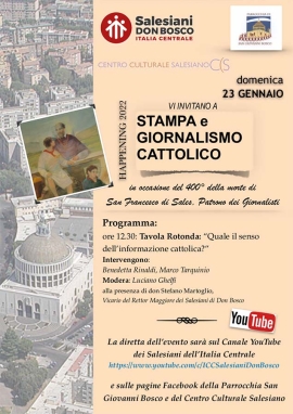 Italia – "¿Cuál es el sentido de la información católica?": mesa redonda del Centro Cultural Salesiano de Roma