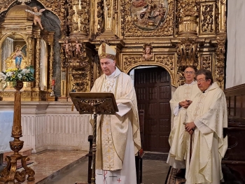 España – El Rector Mayor celebra, ya como Cardenal, una misa en su pueblo natal