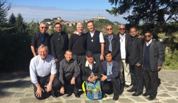 Italy - Rector Major and his Vicar, with Provincials, on Salesian Sites