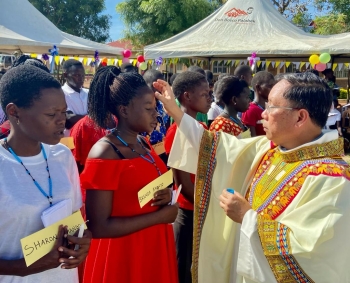 Ouganda – Le Conseiller Général pour les Missions à Palabek, « une expérience qui touche au cœur »