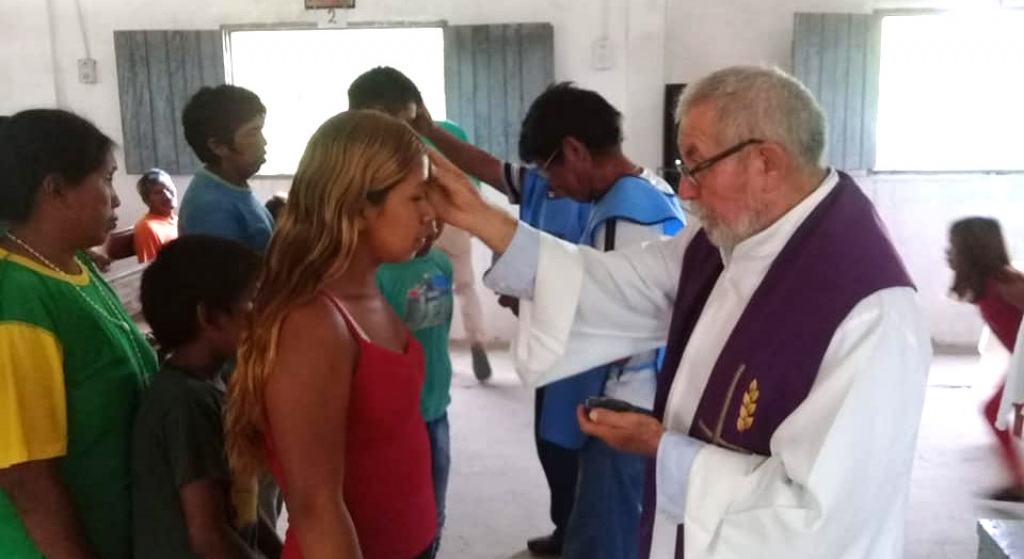 Paraguay - Beginning of Lent in district of Carmelo Peralta