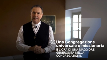 RMG – Nuevo video de la serie "Es la hora del Capítulo": el Padre Ángel Fernández Artime, Rector Mayor de los Salesianos, presenta la séptima Línea Programática después del CG28