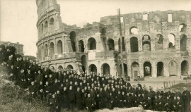 Italia - Grupo de estudiantes del Instituto Internacional Don Bosco de Turín-Crocetta