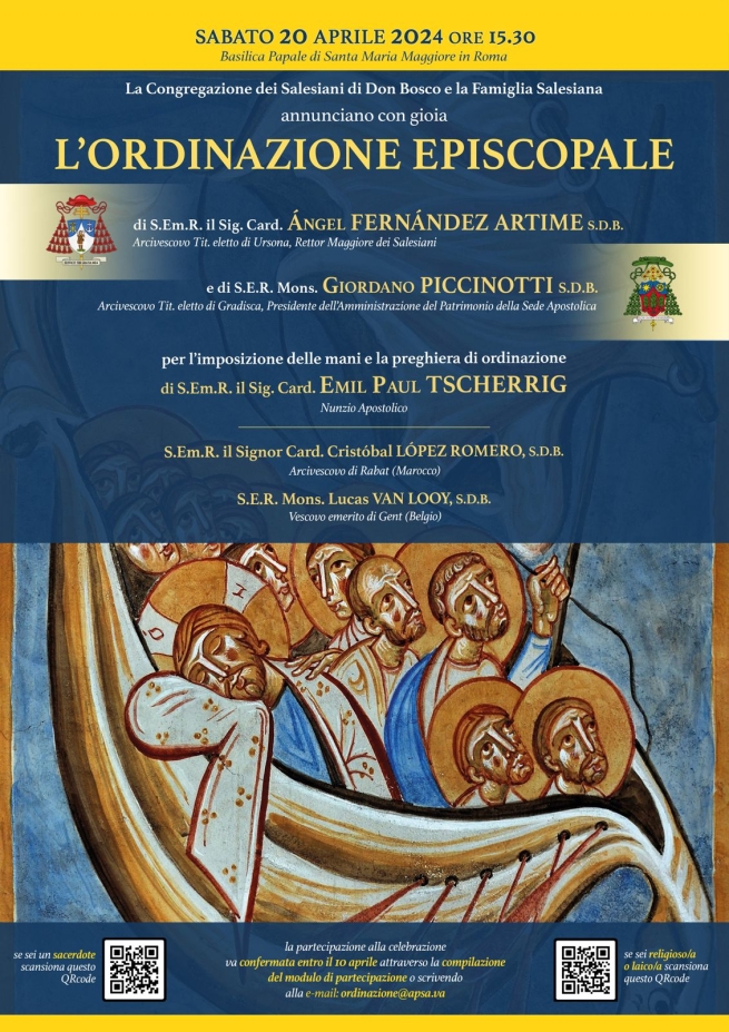 RMG – Ordenaciones Episcopales del Card. Fernández Artime y de Mons. Giordano Piccinotti