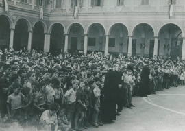 Italia – L’oratorio salesiano dell’opera “Sacro Cuore” nel 1950