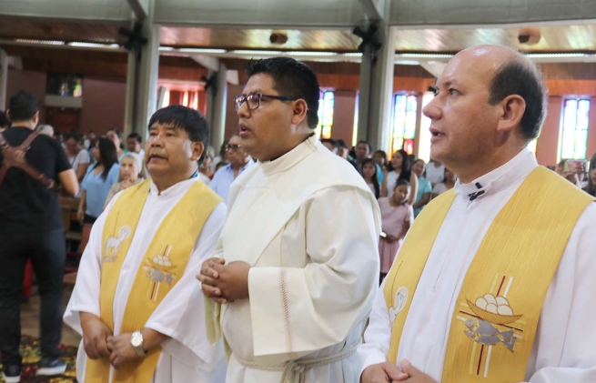 Bolivia - Priestly ordination of Salesian Oswaldo Javier León Herrera